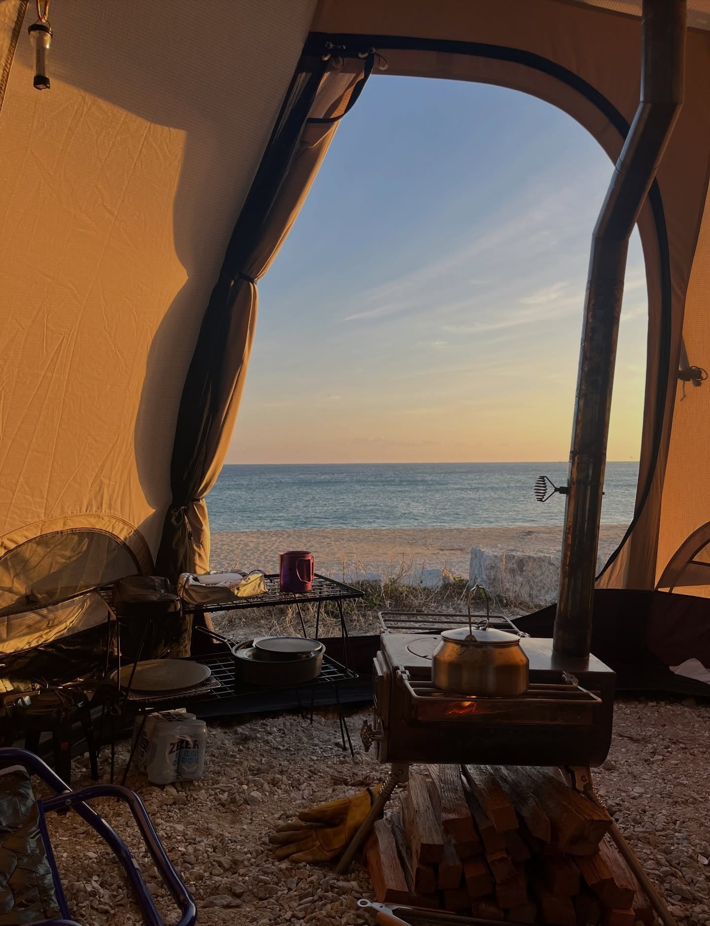 History of the Wood Burning Tent Stove