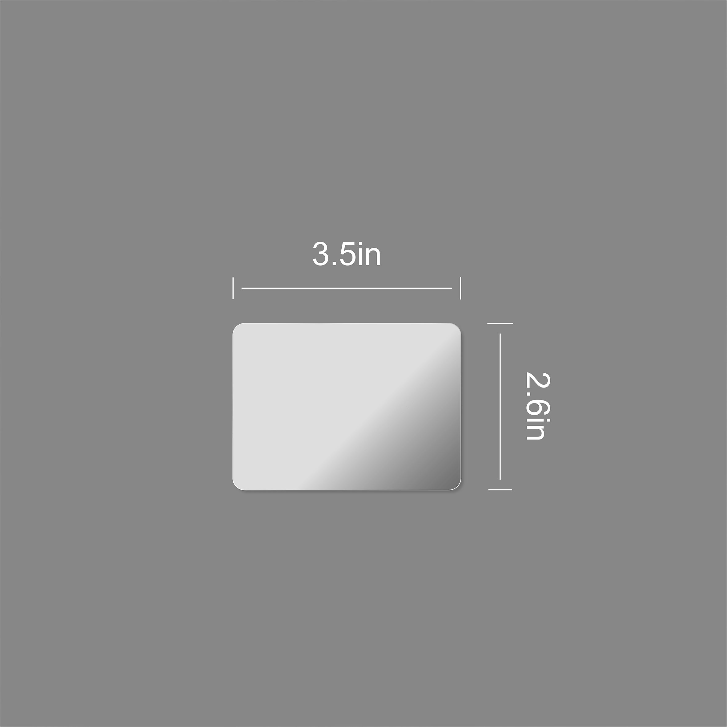 Winnerwell®3.5"x2.6" Door Glass Replacement for Woodlander/ Woodlander Double View 1G S&M, Nomad/ NomadView 1G S