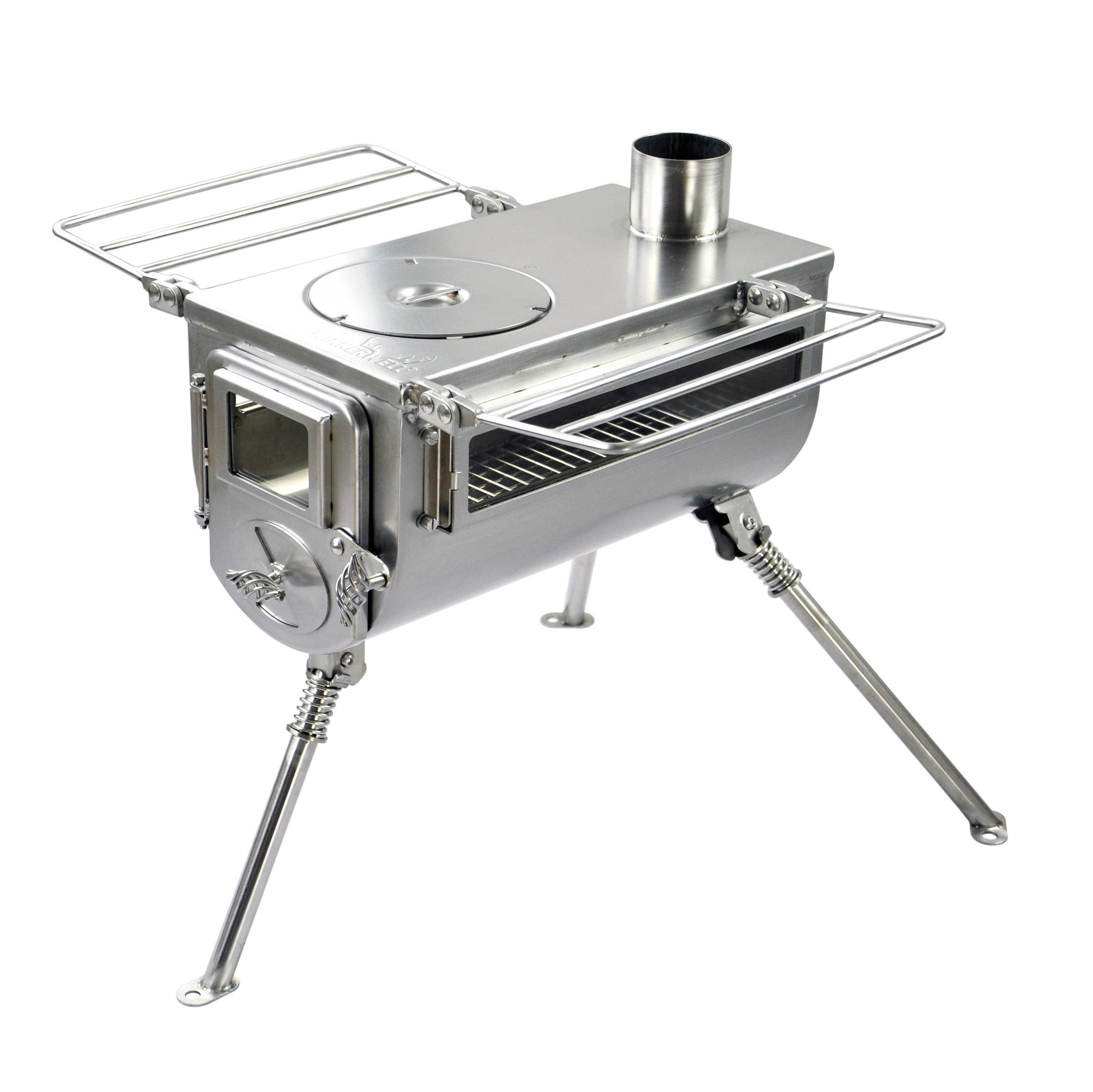 Winnerwell® Woodlander Double View 1G Cook Camping Stove
