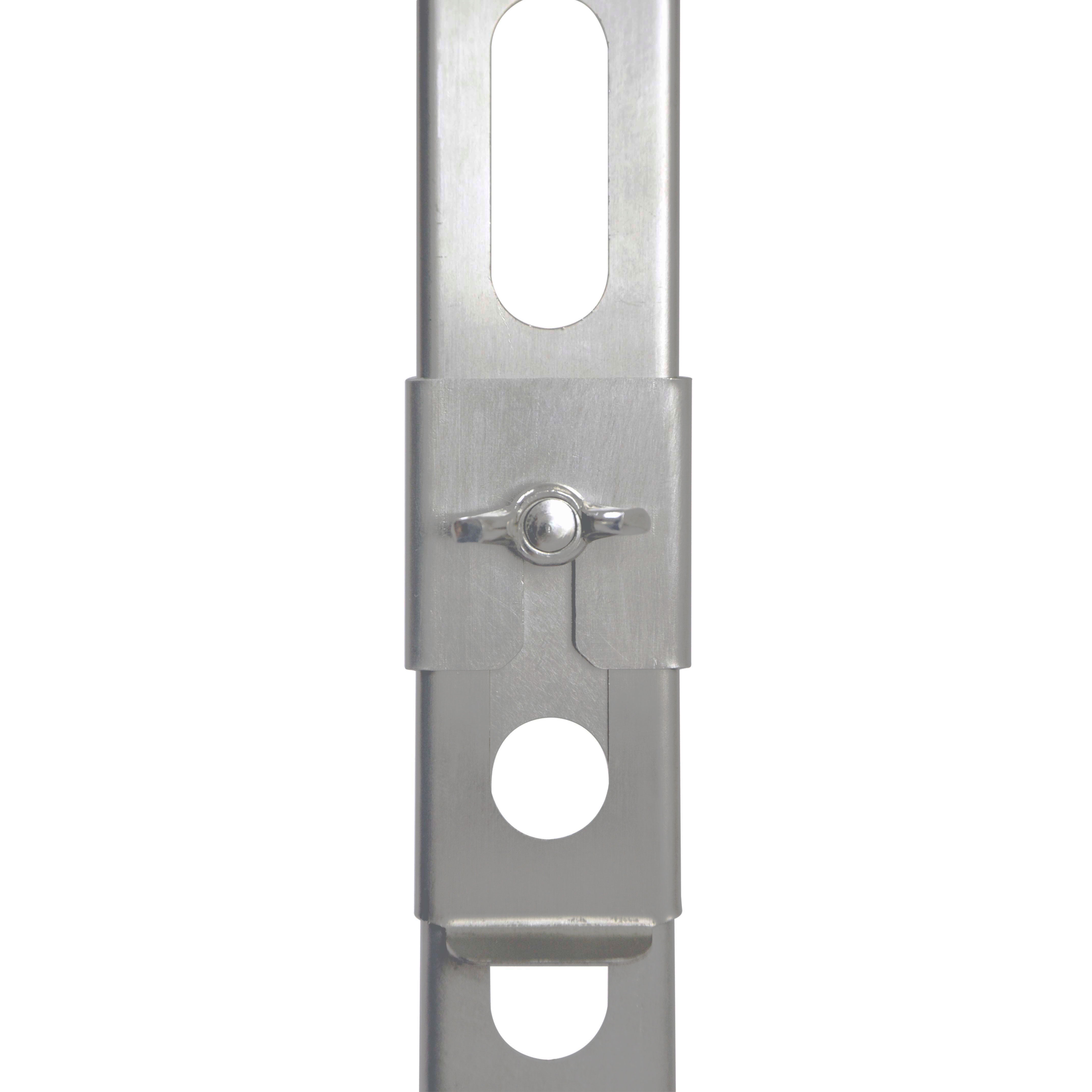 Close - up of the connection part of Winnerwell® Extension Leg, showing how it attaches securely to compatible stoves and firepits.