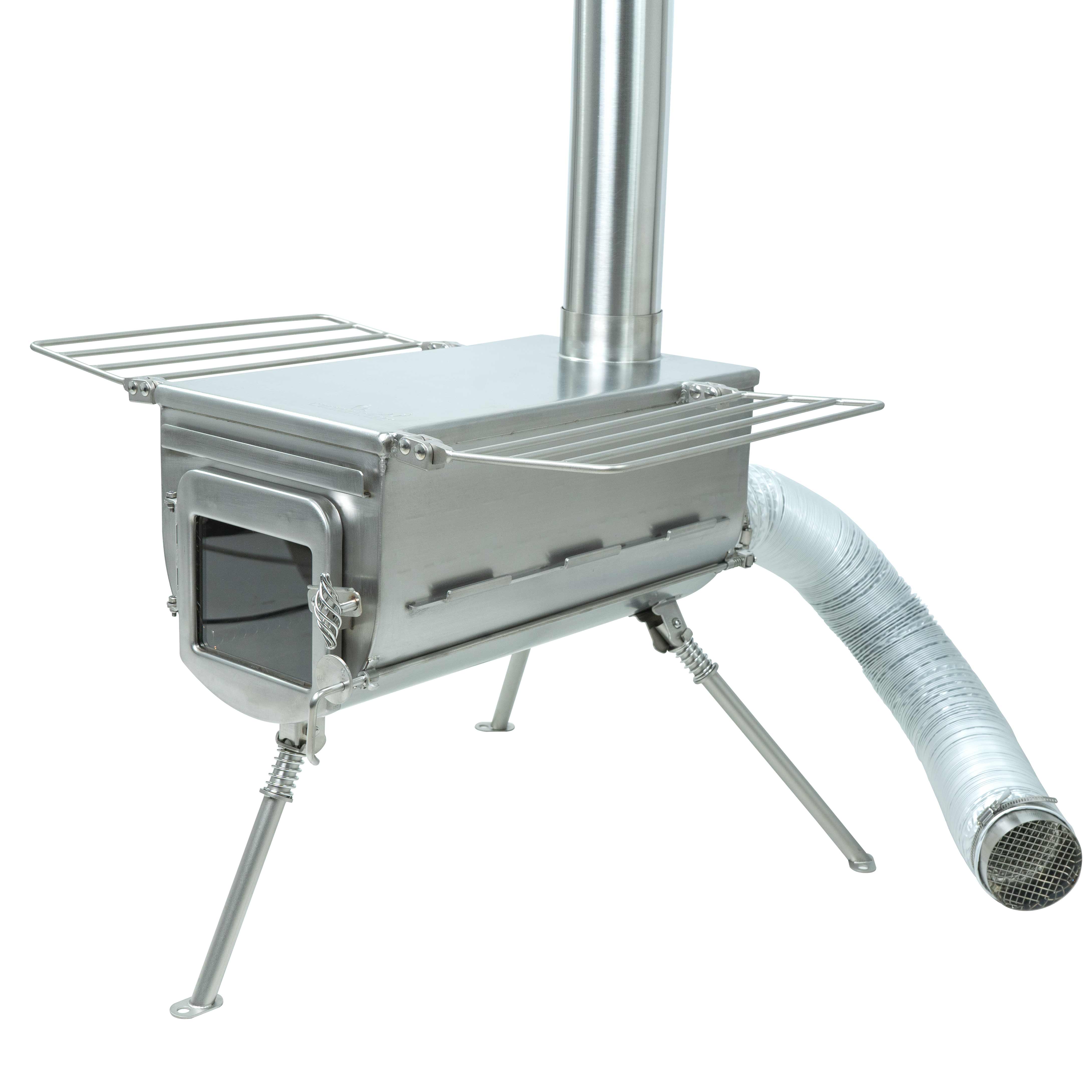 Winnerwell® Woodlander External Air Wood Burning Sauna Stove Package