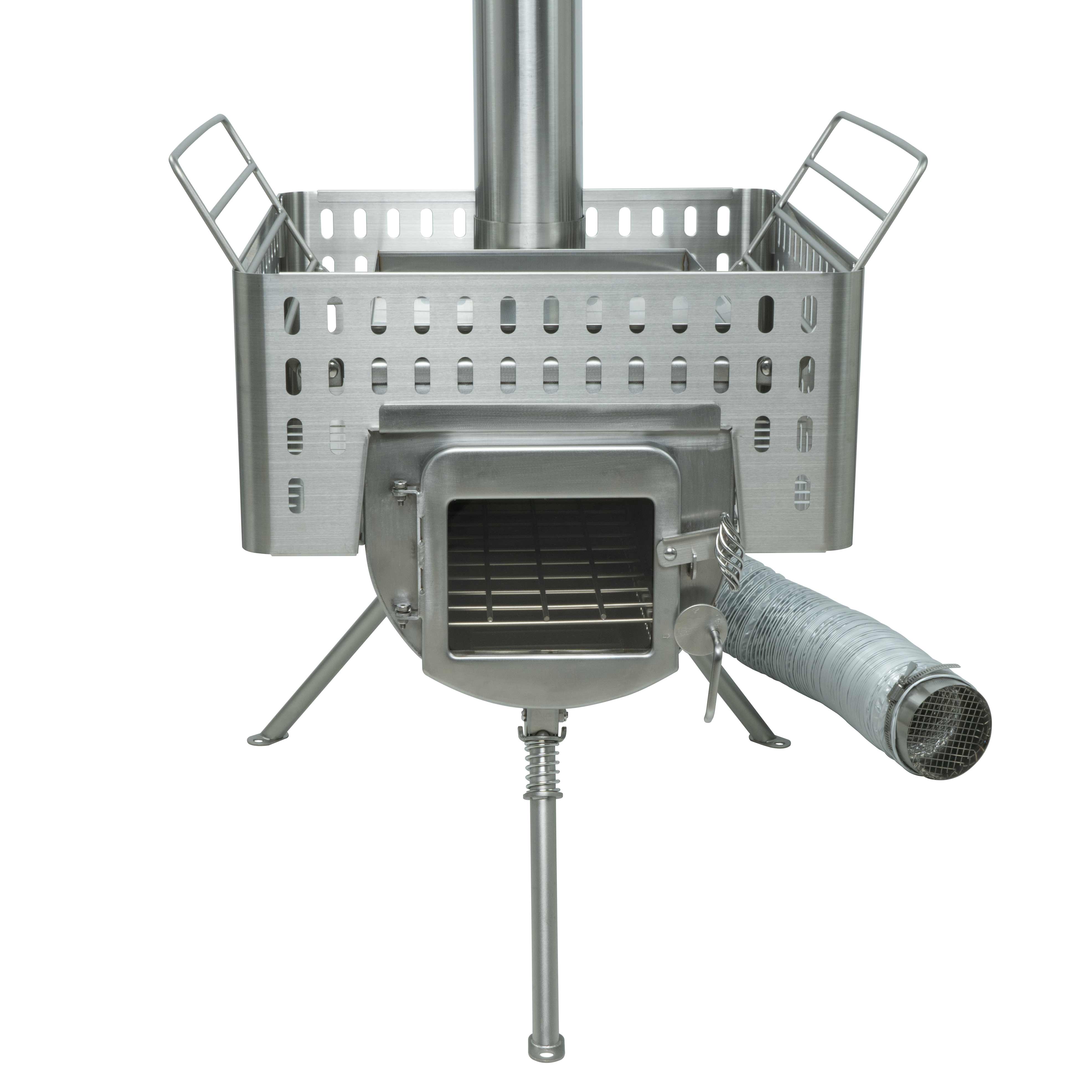 Winnerwell® Woodlander External Air Wood Burning Sauna Stove Package