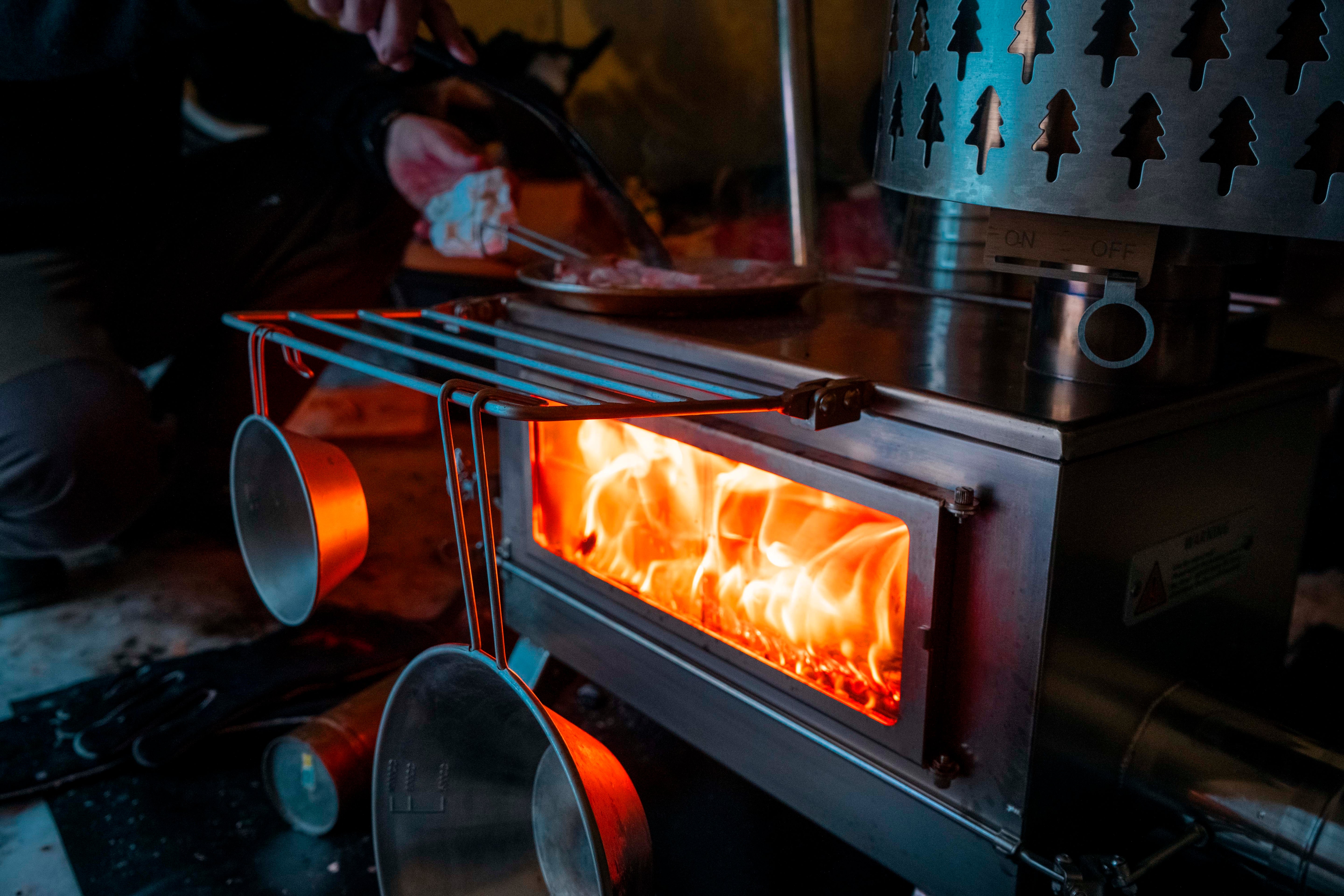 Winnerwell® Nomad PLUS Double View External Air Wood Burning Tent Stove