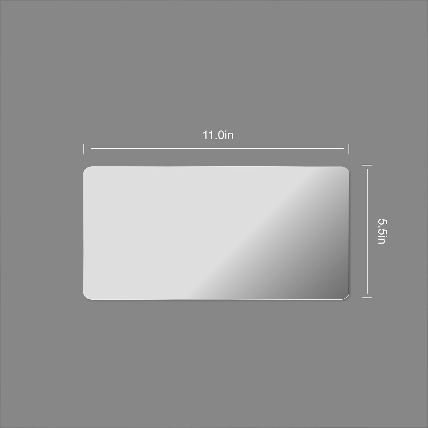 Winnerwell® 11"x5.5" Side Glass Replacement for Winnerwell® Nomad View 1G M-sized Stove SKU 910207, and Nomad View 1G L-sized Stove SKU 910208