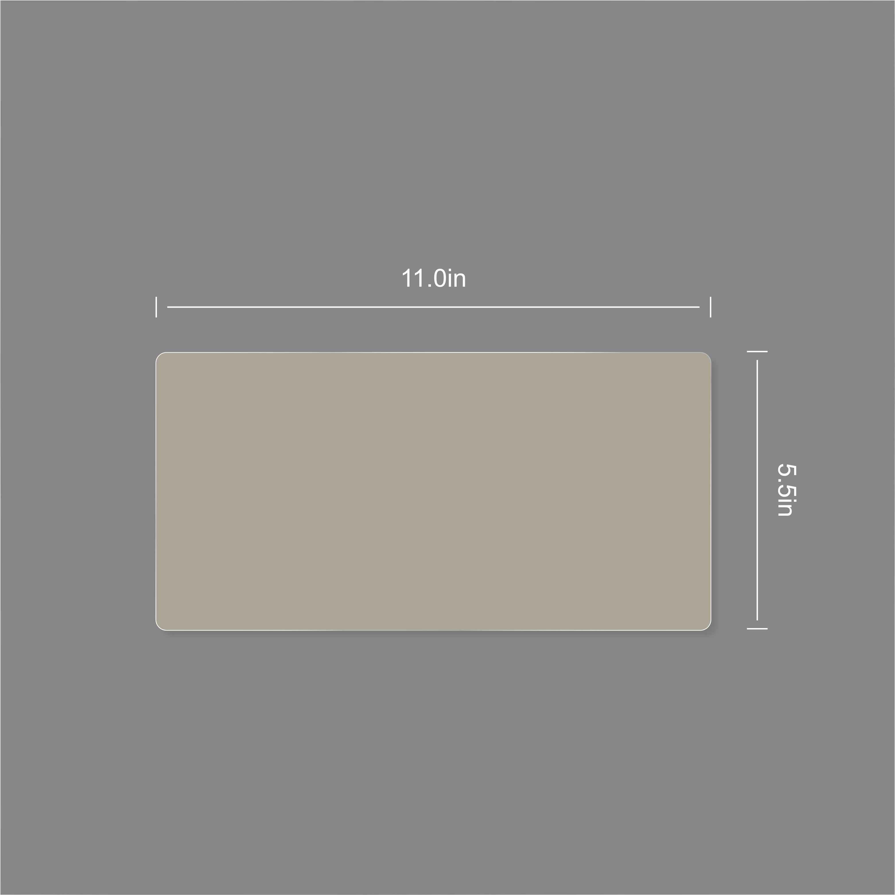 Winnerwell® 11"x5.5" Side Glass Replacement for Nomad View 1G M & L sized Stove