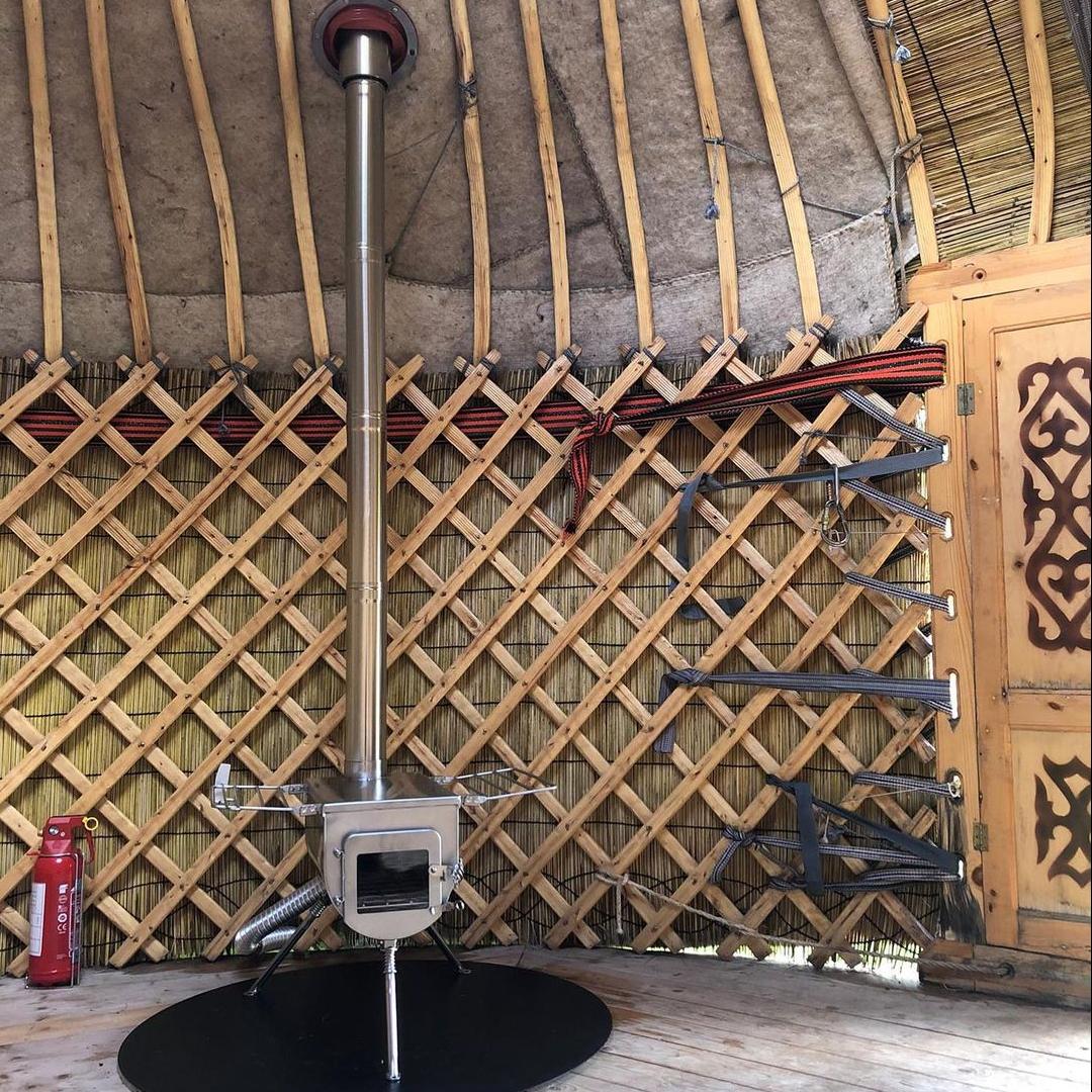 Winnerwell® Woodlander Plus External Air L-sized Wood Burning Tent Stove