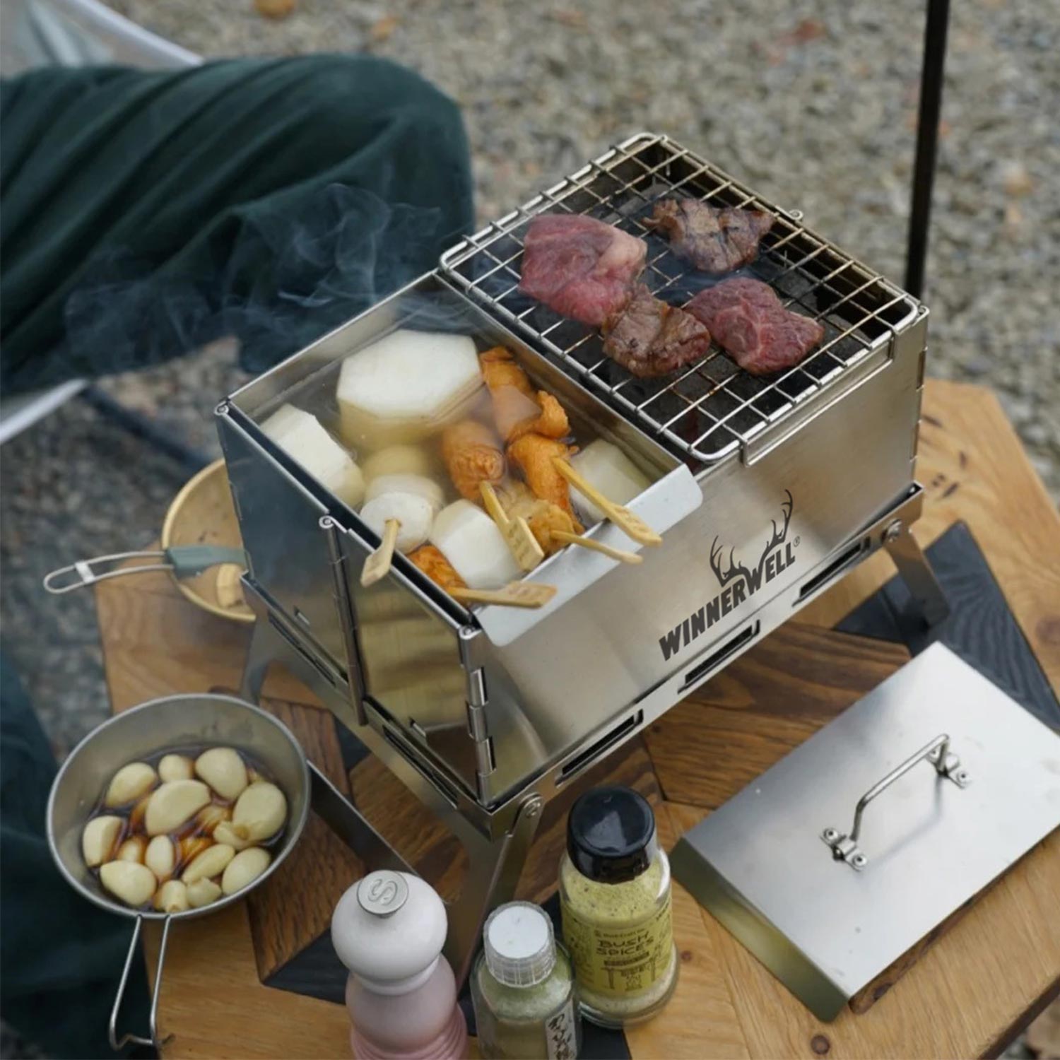 Winnerwell® Portable Camping Cook Grill