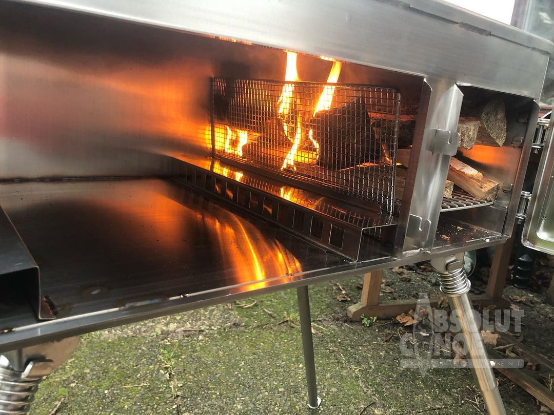 Winnerwell® Woodlander 薪焼きピザオーブン キャンプ用ストーブ