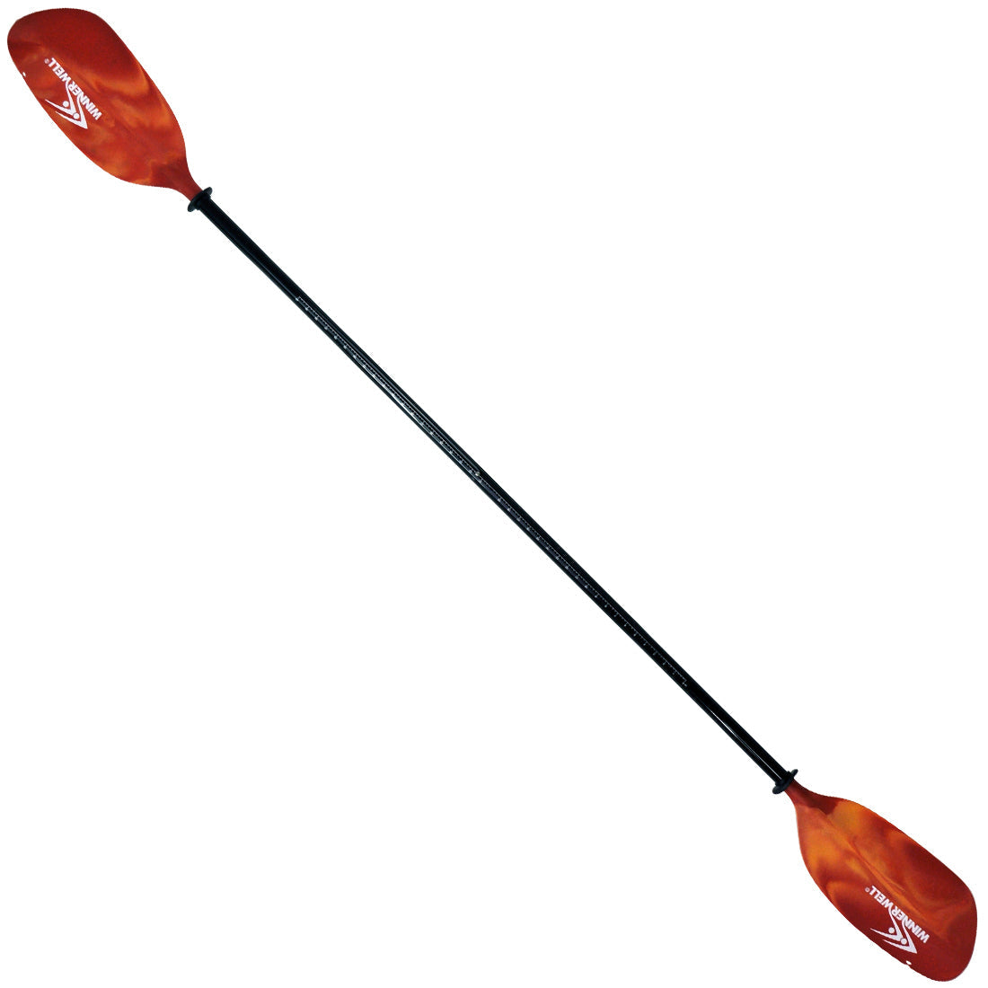Winnerwell® Angler Pro BMNRY Kayak Paddle Fiberglass Shaft & Nylon Blade Mix