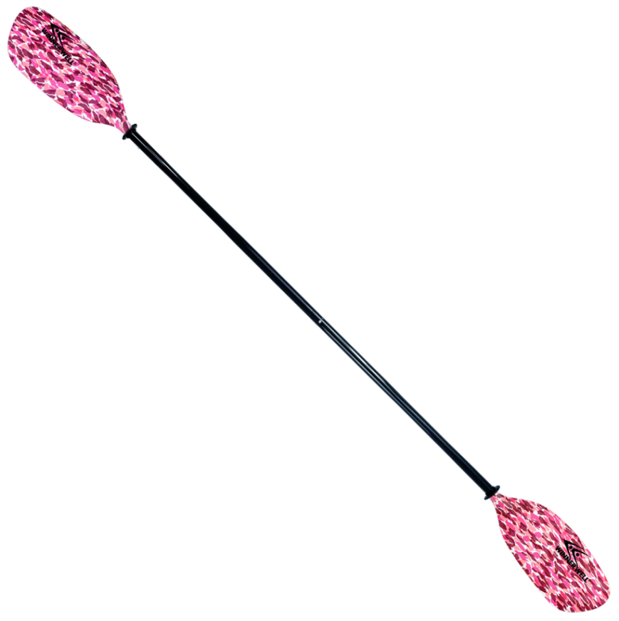 Winnerwell® TNR Kayak Paddle Fiberglass Shaft & Nylon Blade Cherry Blossom