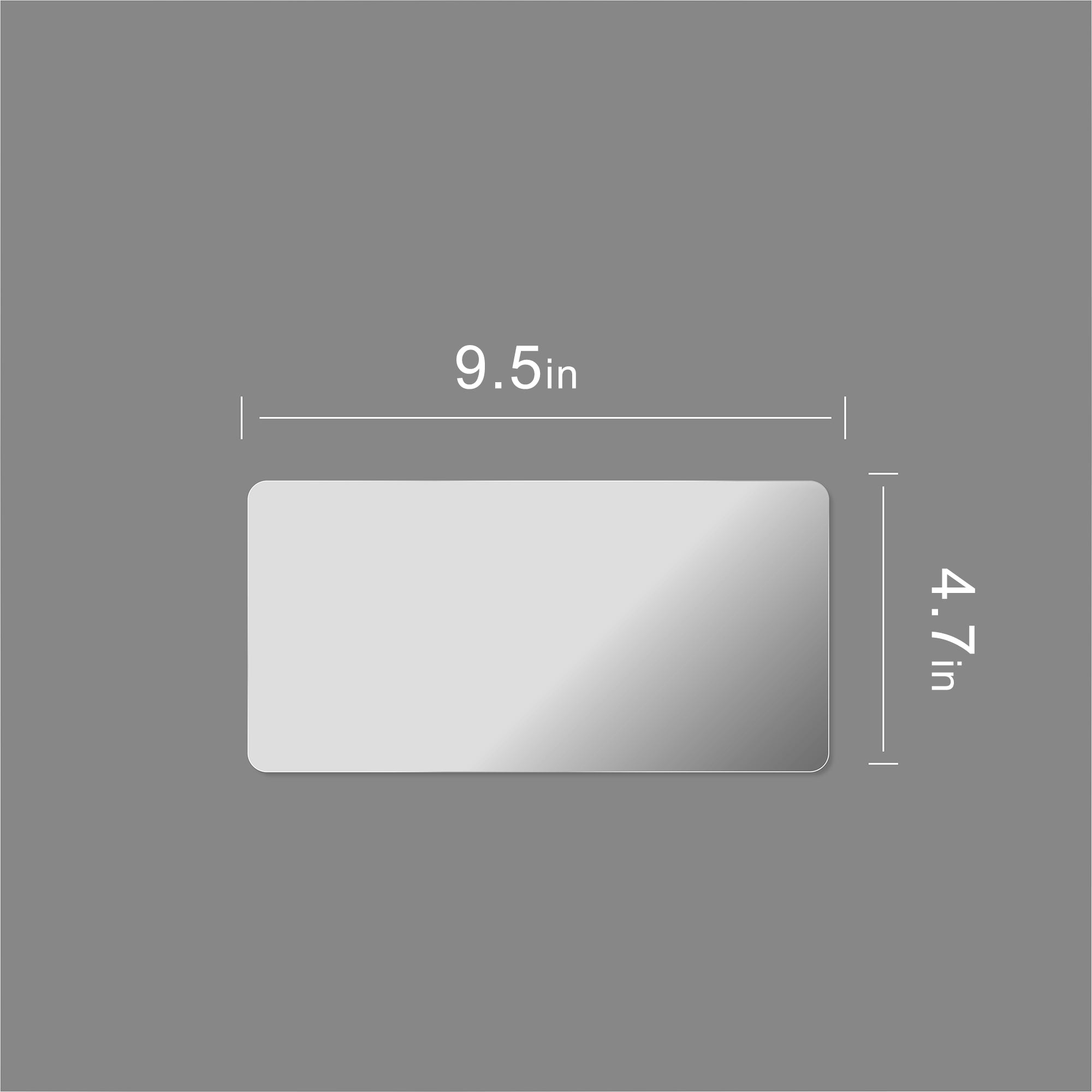 Winnerwell® 9.4"x4.7" Door Glass Replacement for L-sized Hot Tub & Pool Water Heater