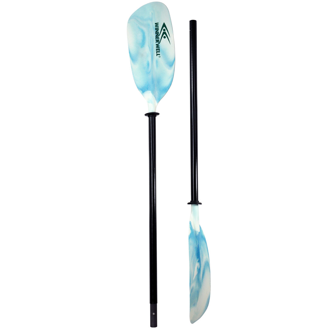 Winnerwell® TNBW Kayak Paddle Fiberglass Shaft & Nylon Blade Mix