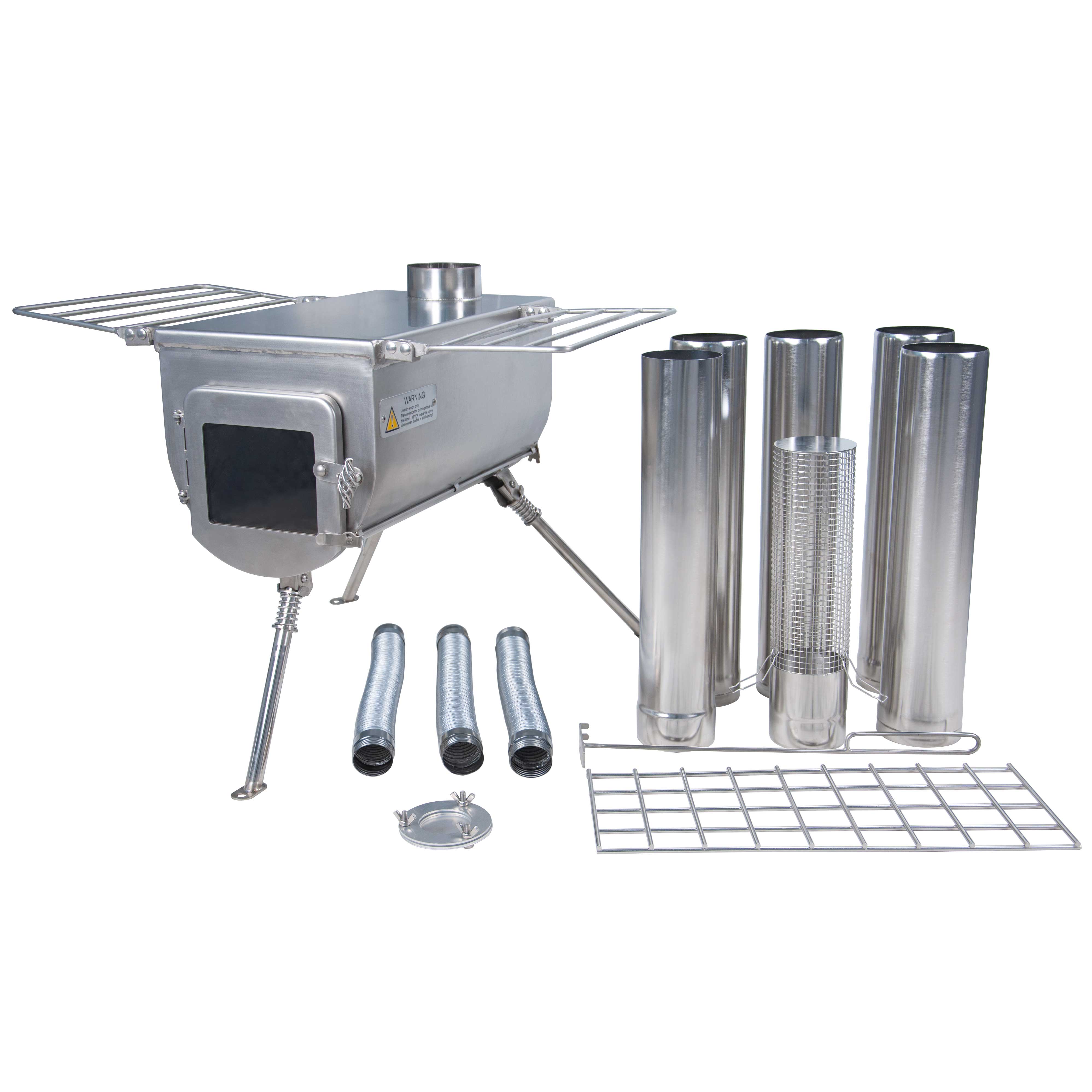 Winnerwell® Woodlander Plus External Air L-sized Wood Burning Tent Stove