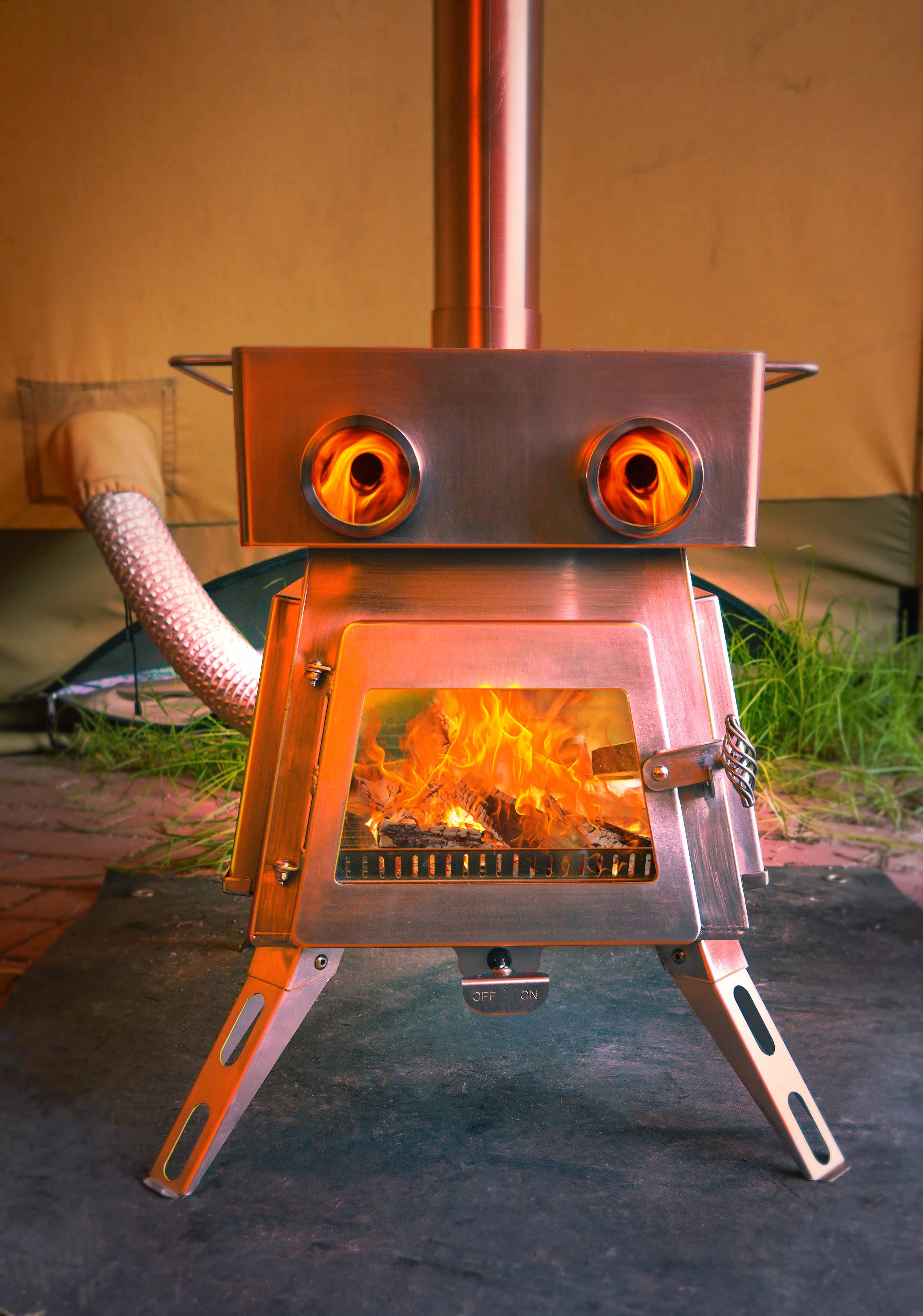 Winnerwell® Marsfire Tent Stove | Patented External Air Intake for