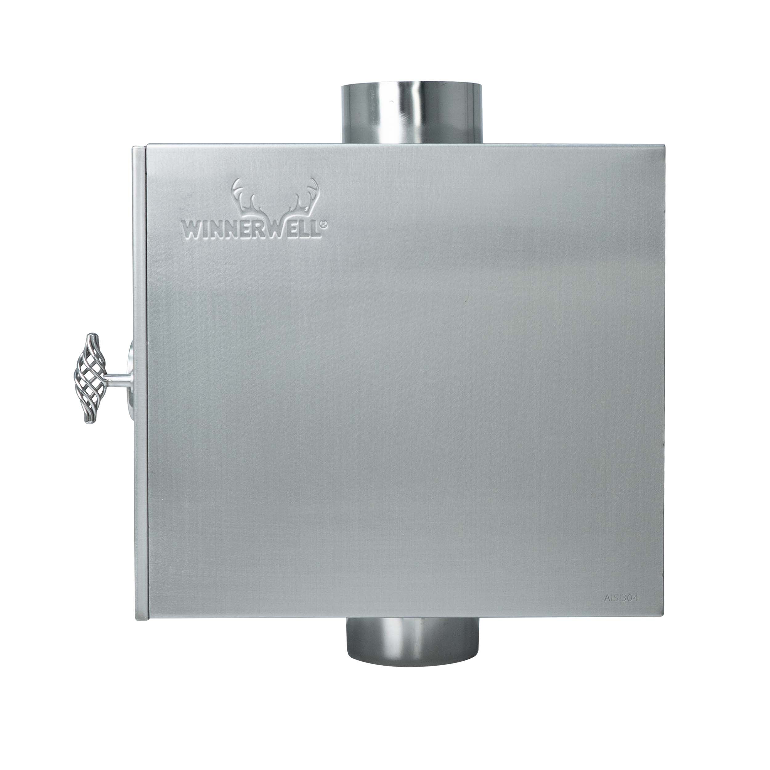 Winnerwell® Pipe Oven 3.5'' (Closed Side View 2)