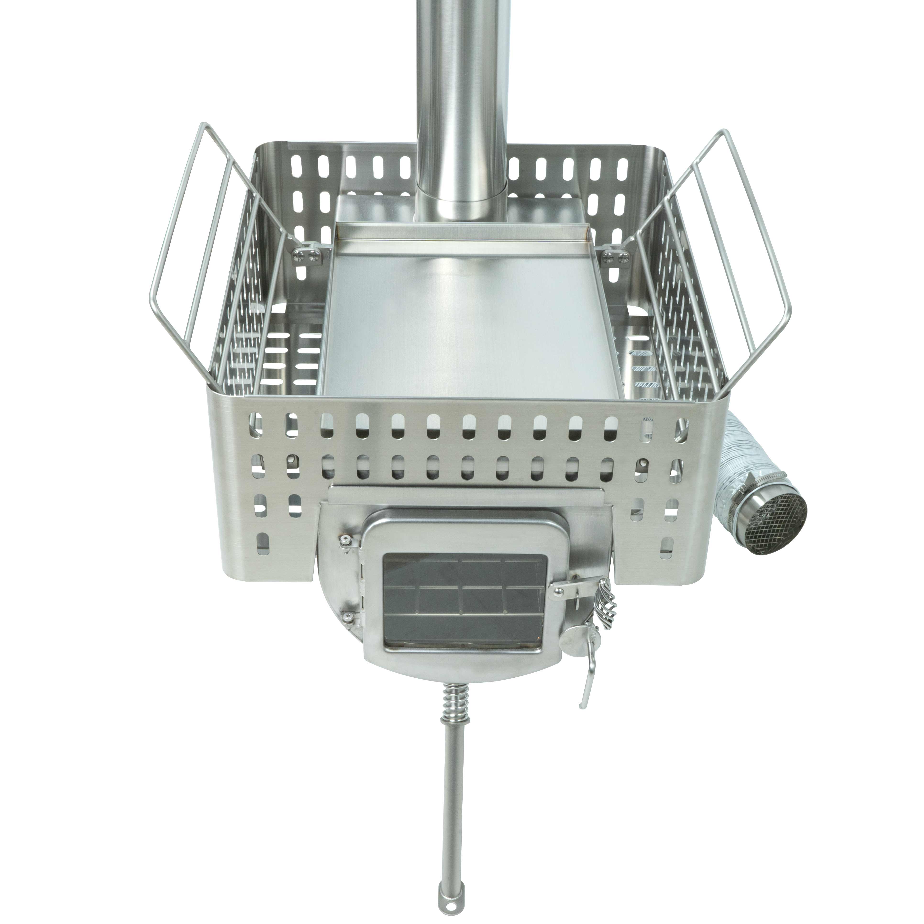 Winnerwell® Woodlander External Air Wood Burning Sauna Stove Package