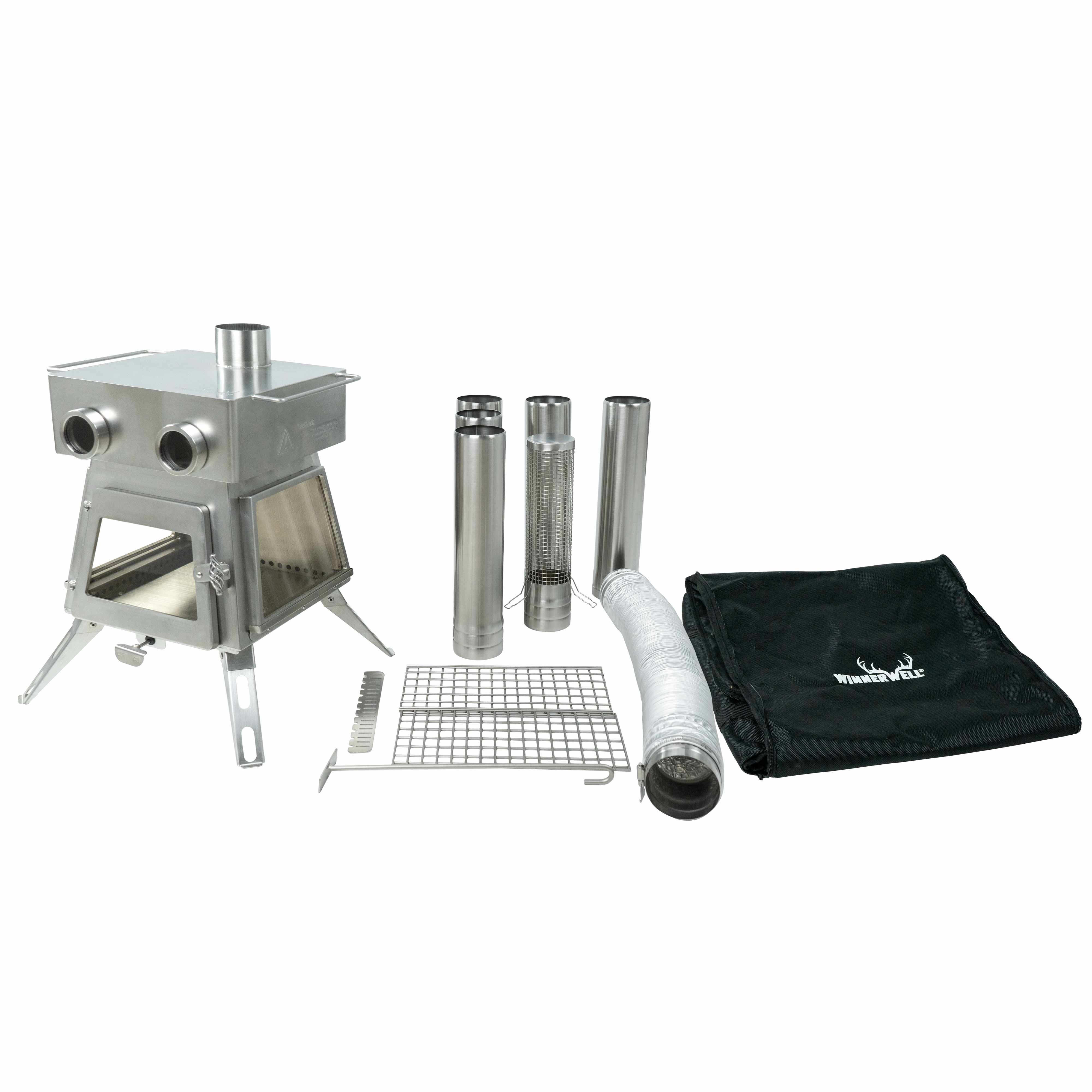 G-Stove Winnerwell 薪ストーブ用ステンレスパーツセット Winnerwell® Marsfire Tent Stove | Patented External Air Intake for