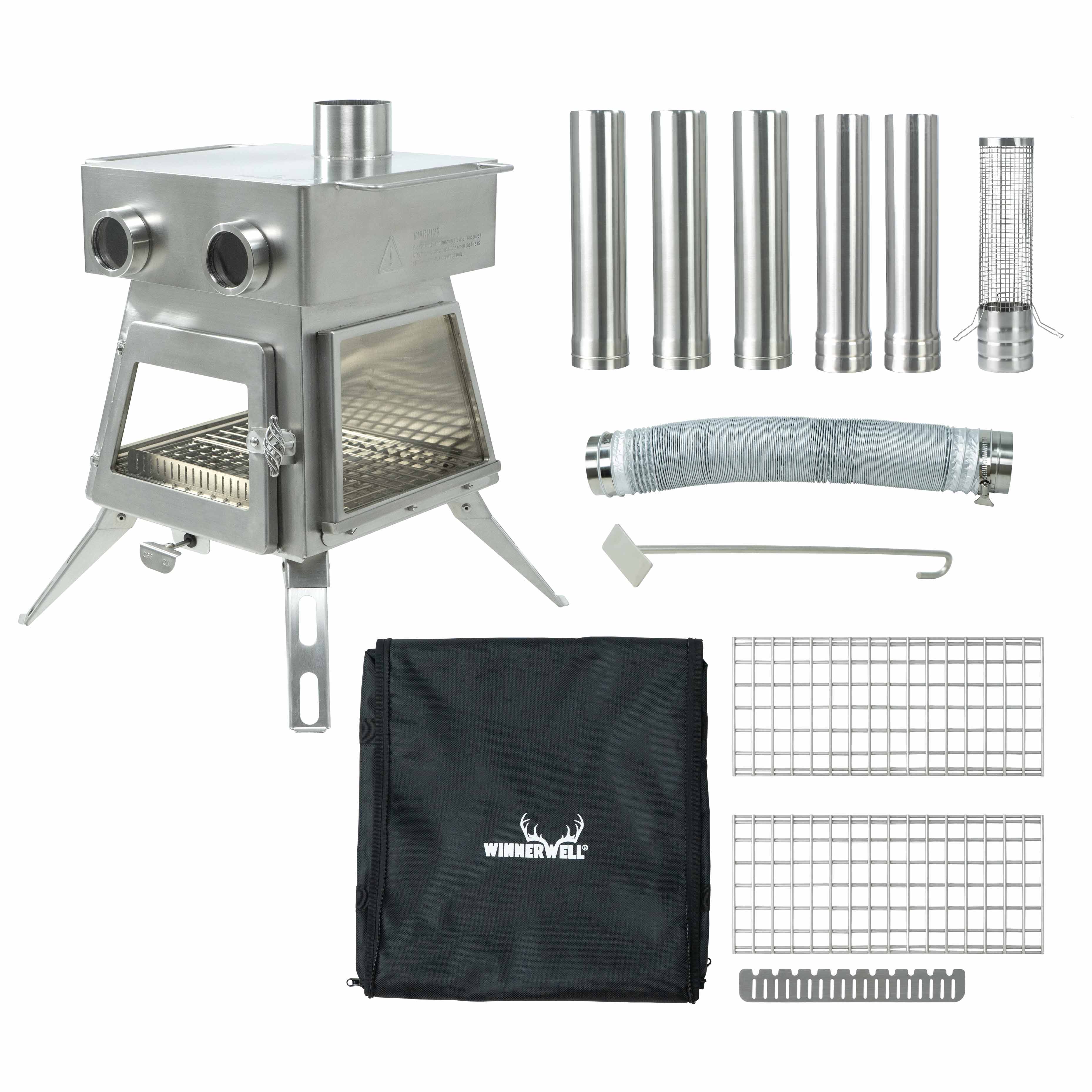 Winnerwell® Marsfire Tent Stove | Patented External Air Intake for